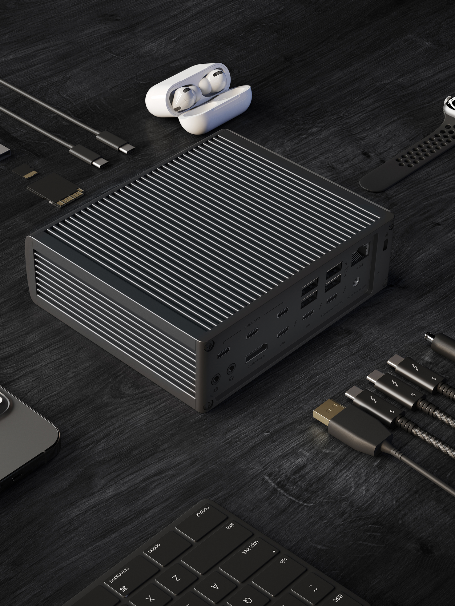 CalDigit TS5+ Thunderbolt Station (UK Plug)