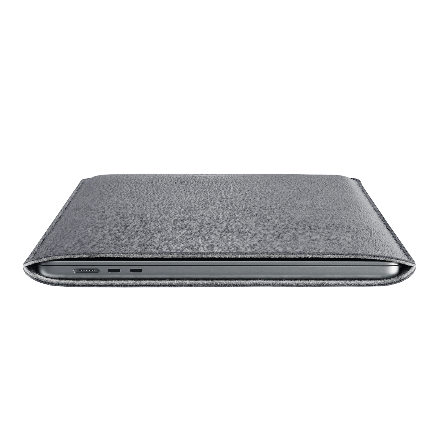 Woolnut Leather Sleeve for 15" MacBook Air - Grey