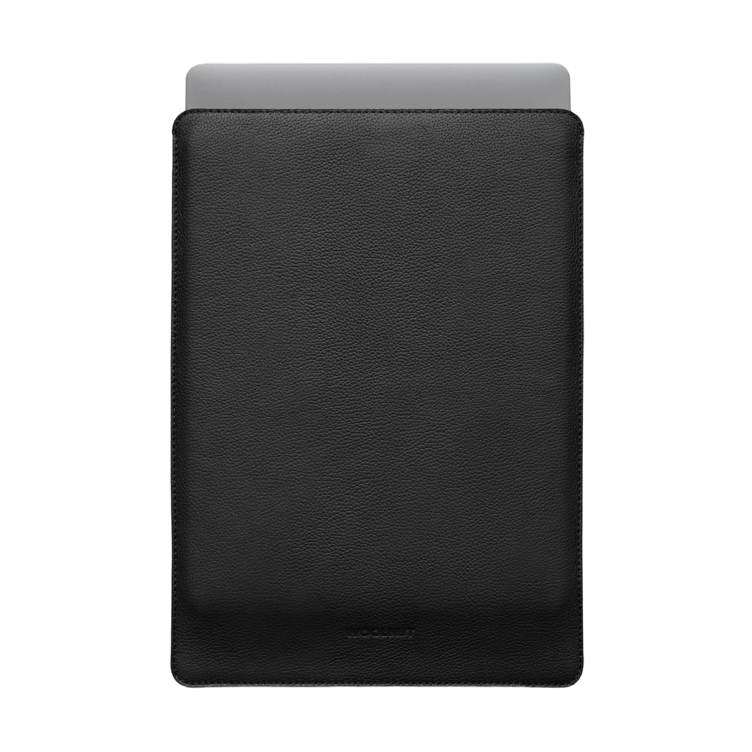 Woolnut Leather Sleeve for 15" MacBook Air - Black