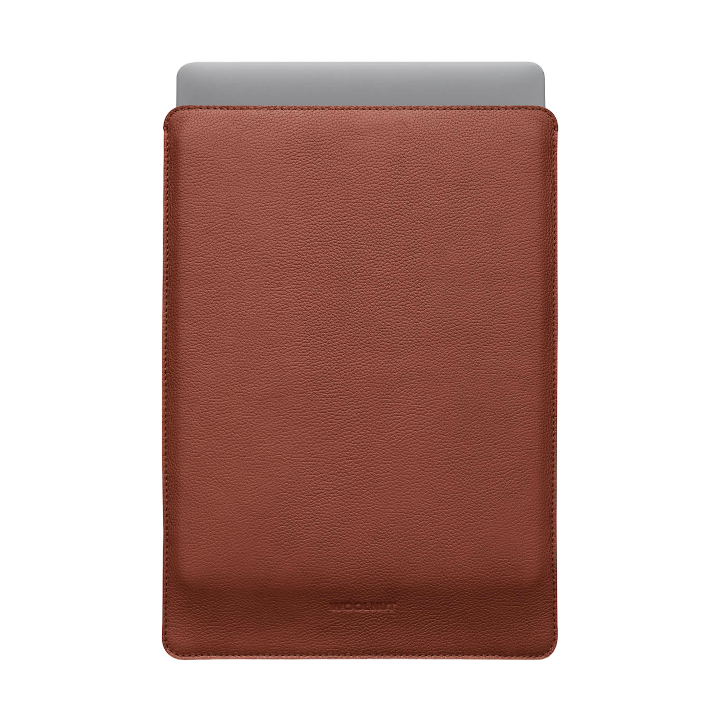 Woolnut Leather Sleeve for 15" MacBook Air - Cognac