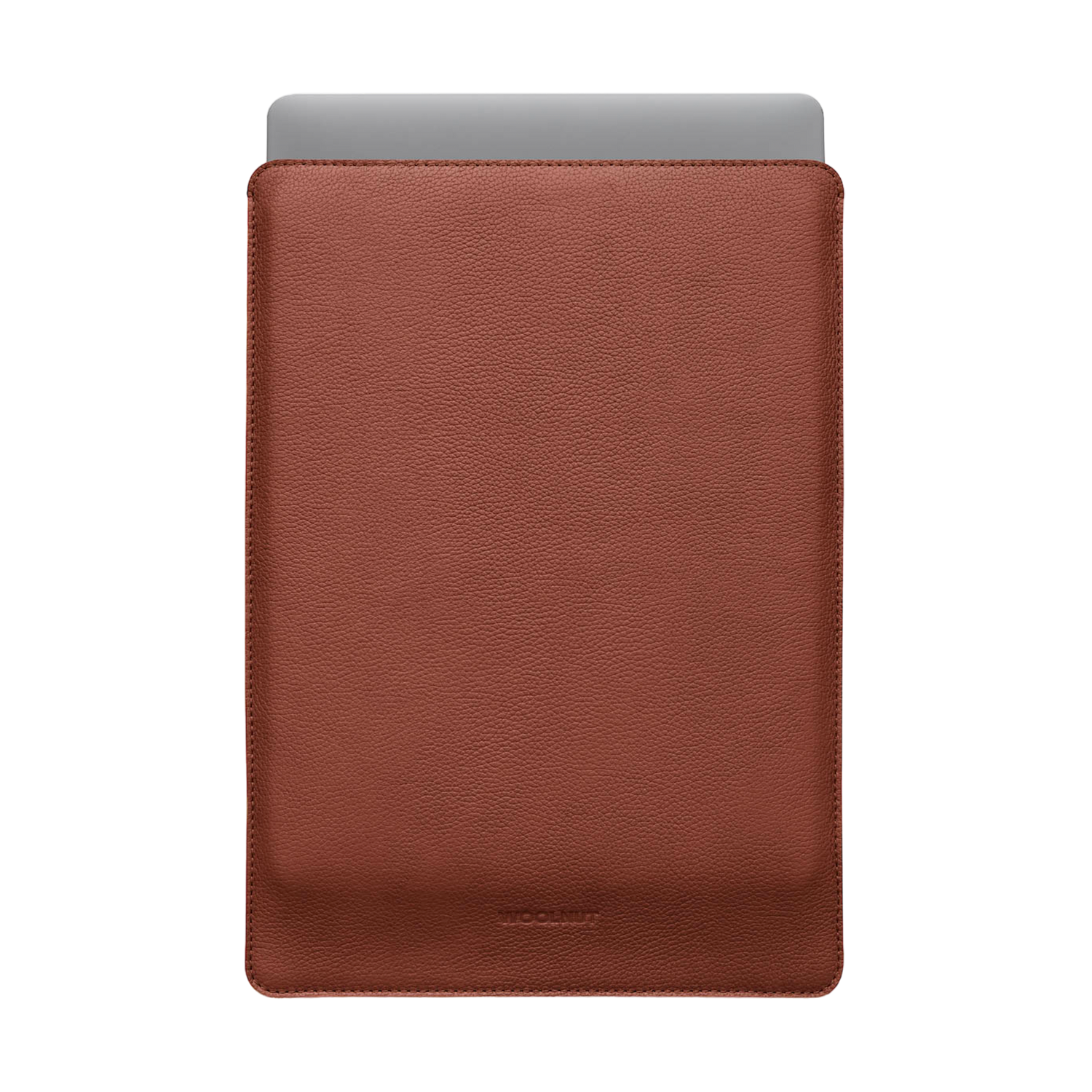 Woolnut Leather Sleeve for 15" MacBook Air - Cognac