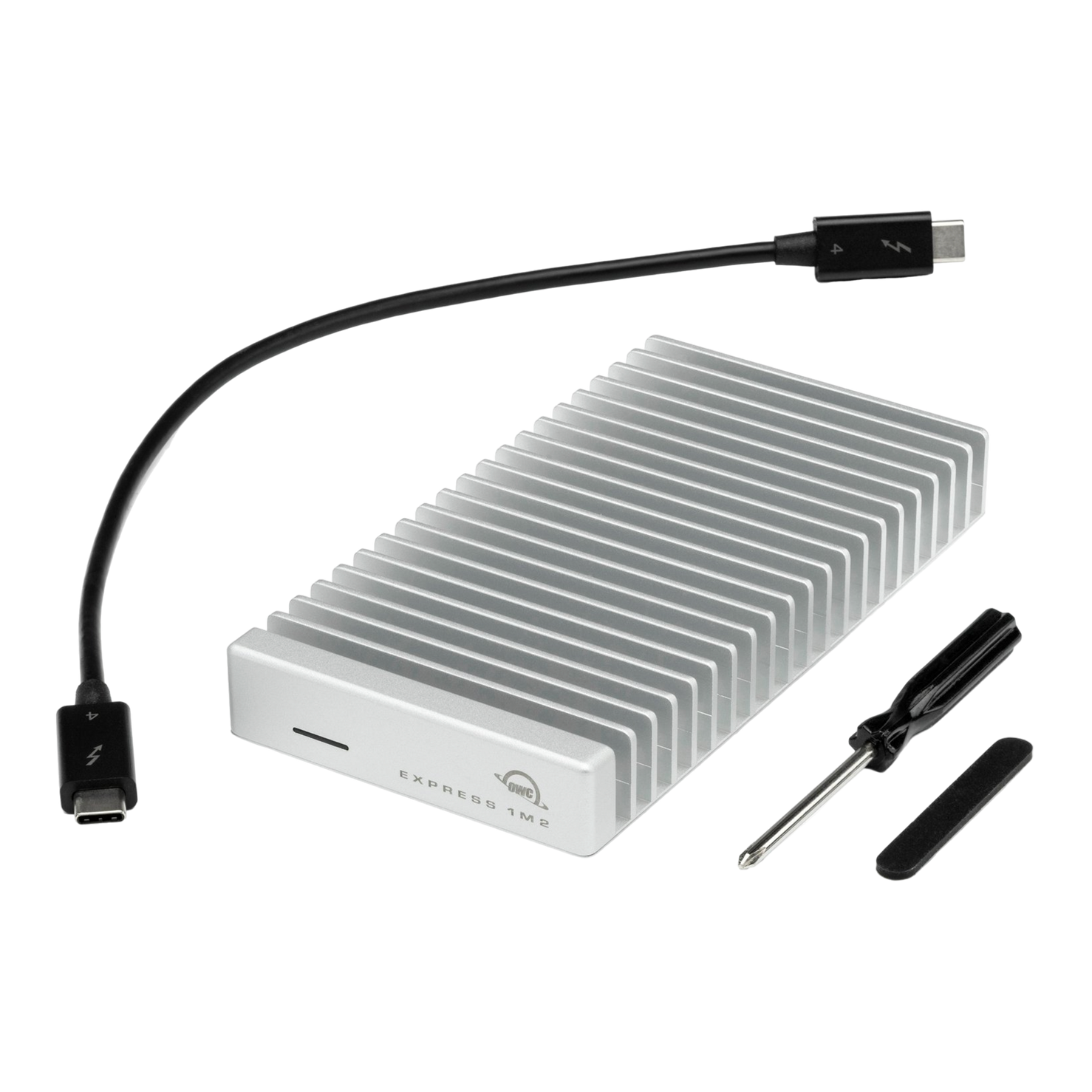OWC Express 1M2 USB4 (40Gb/s) Bus-Powered Portable Storage Solution - 1TB NVMe SSD