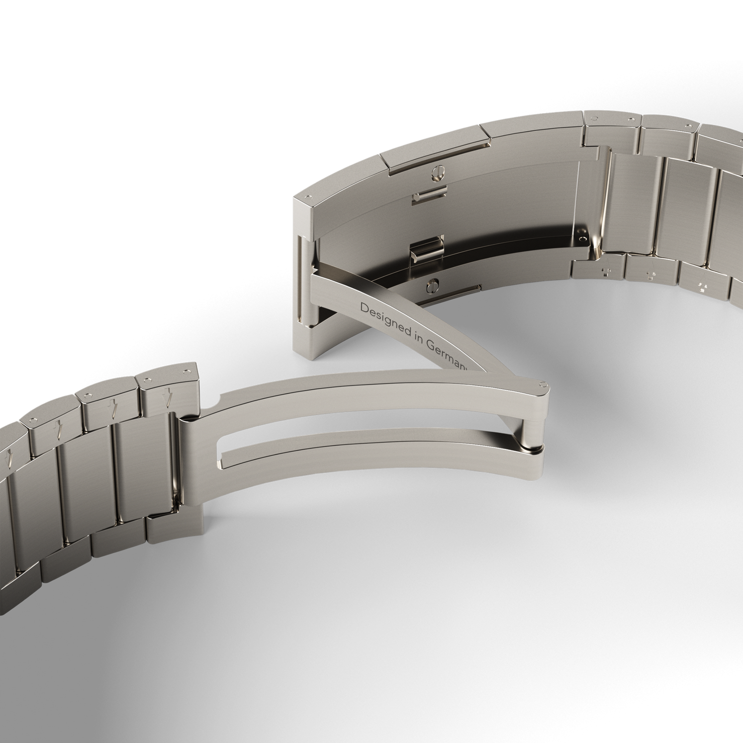 Vonmahlen Stainless Steel Link Bracelet Pro - 46/49mm - Desert Sand