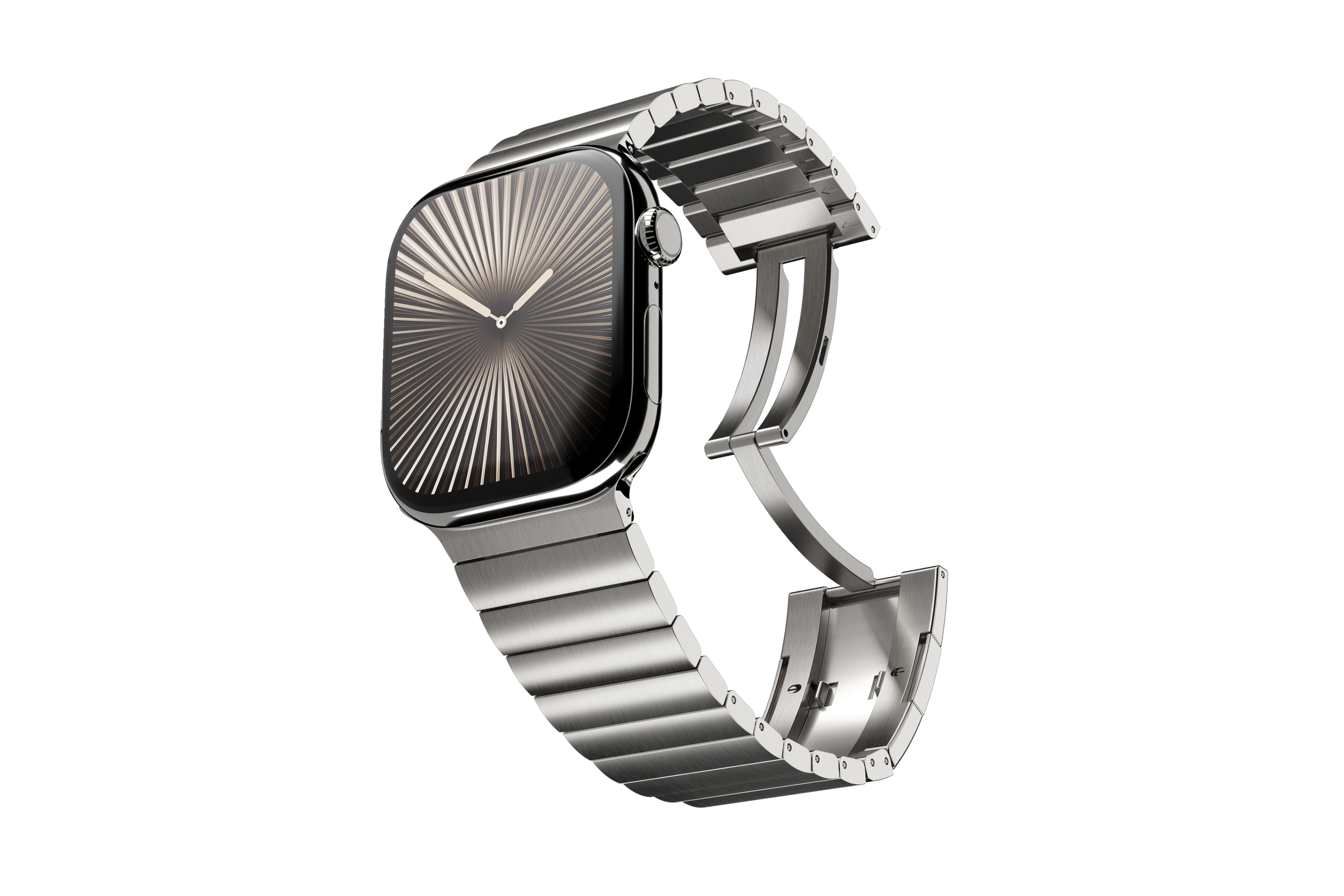 Vonmahlen Stainless Steel Link Bracelet Pro - 46/49mm - Desert Sand