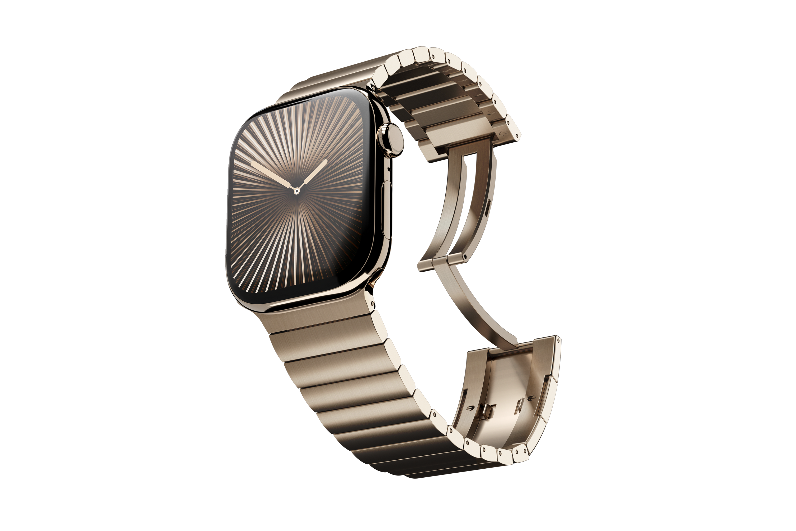 Vonmahlen Stainless Steel Link Bracelet Pro - 46/49mm - Sunset Gold