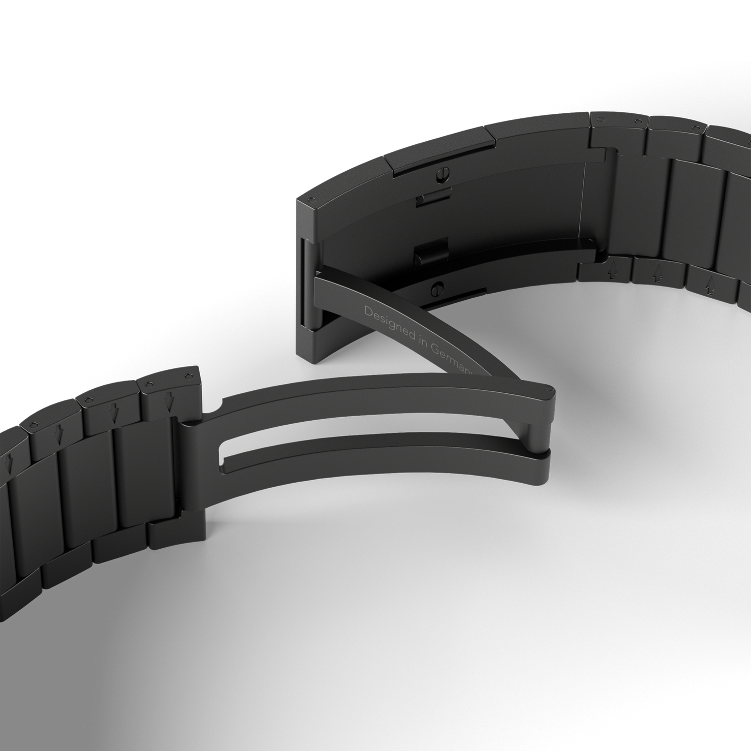 Vonmahlen Titanium Link Bracelet Pro - 46/49mm - Black