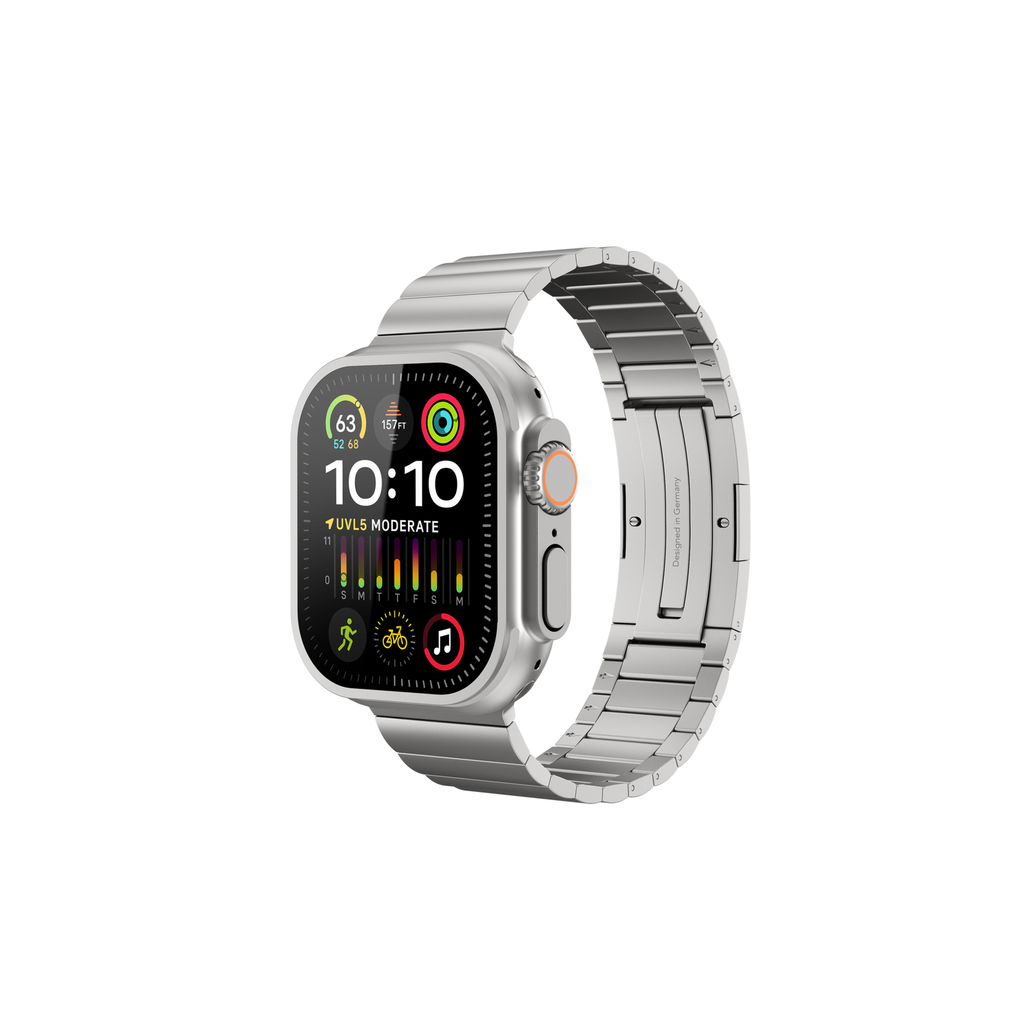 Vonmaehlen Titanium Link Bracelet Pro - 46/49mm - Nature