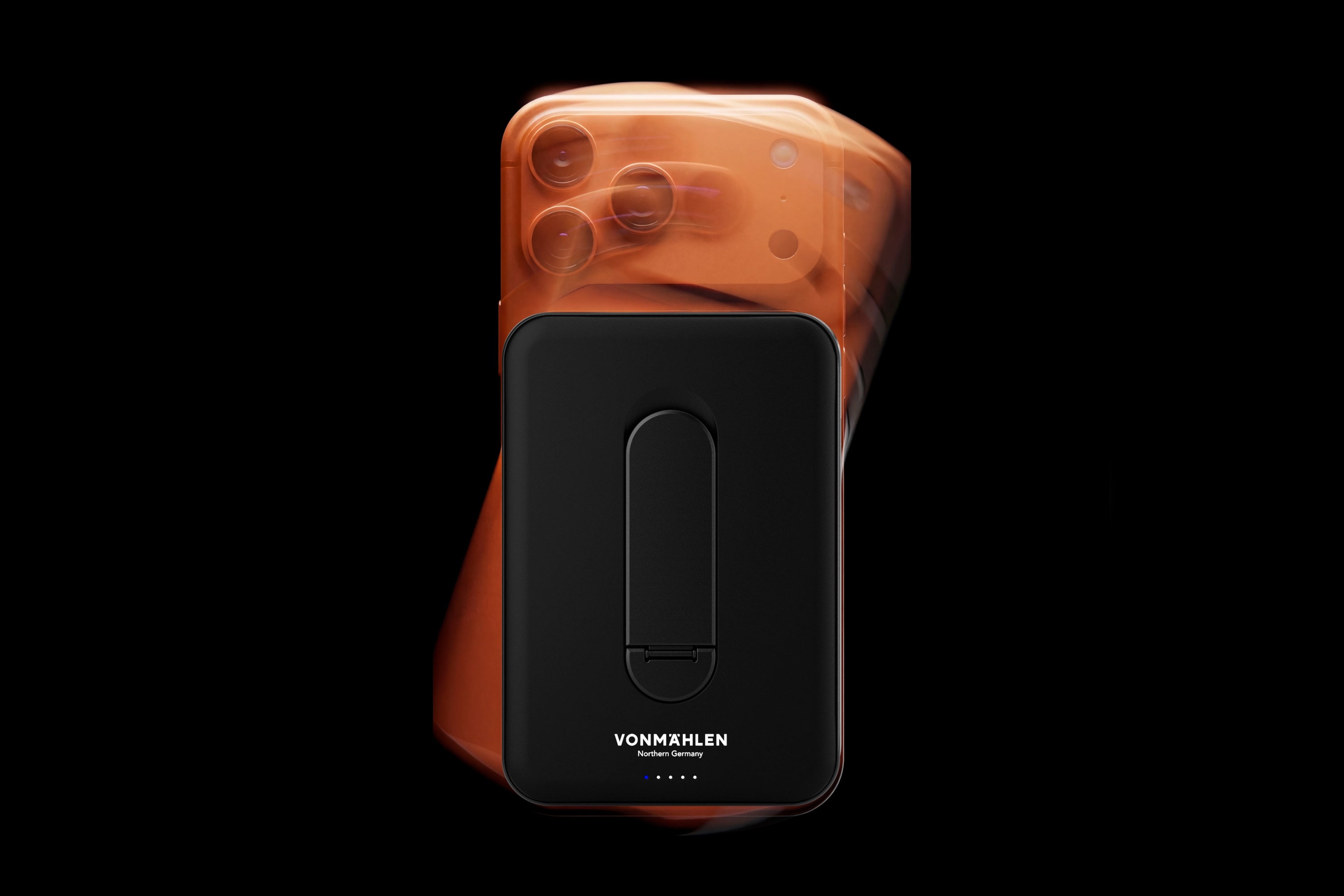 Vonmahlen Evergreen Mag Pro 10,000 mAh Power Bank with Kickstand - Black