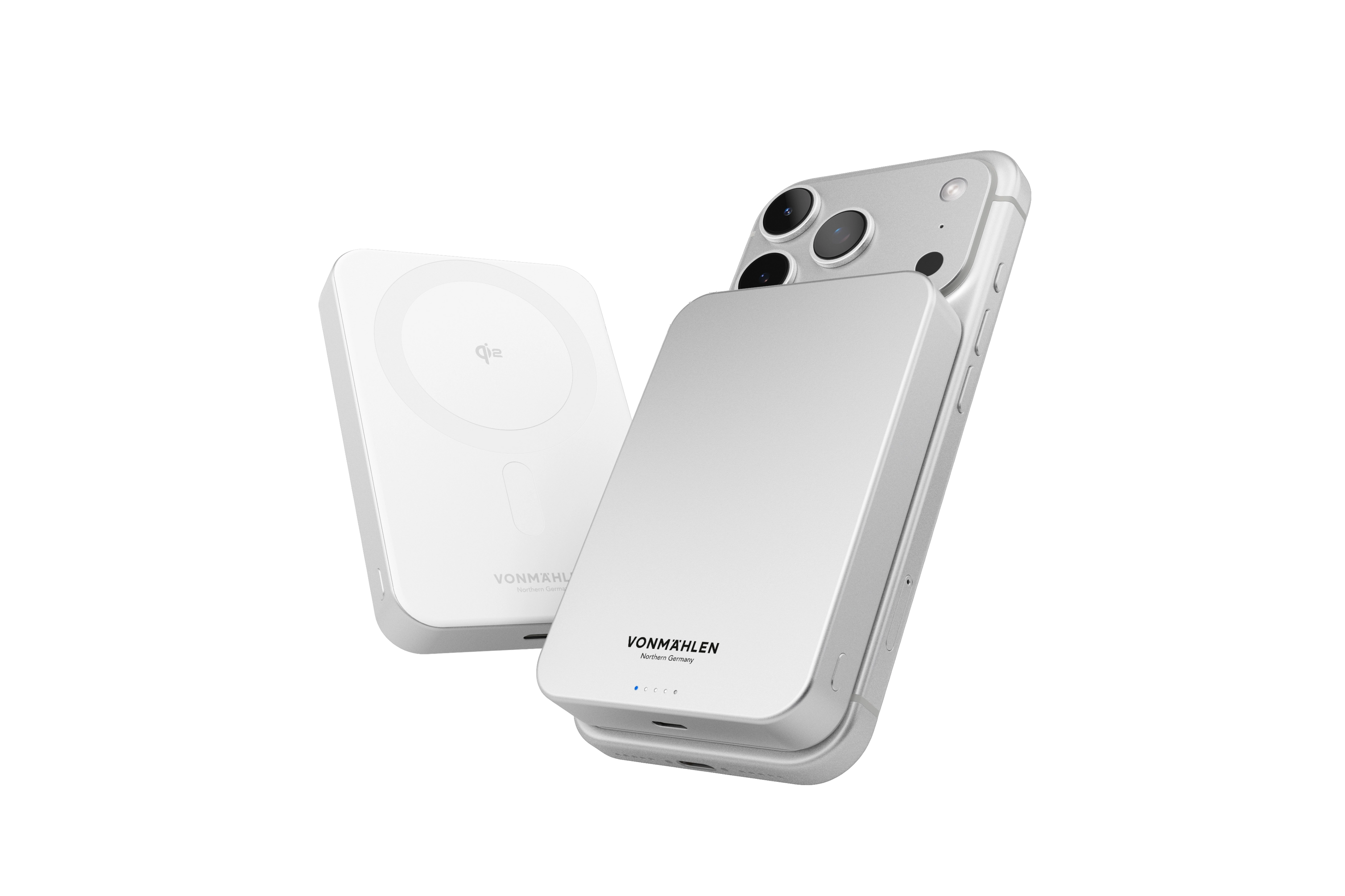Vonmahlen Evergreen Mag 10,000 mAh Power Bank - White