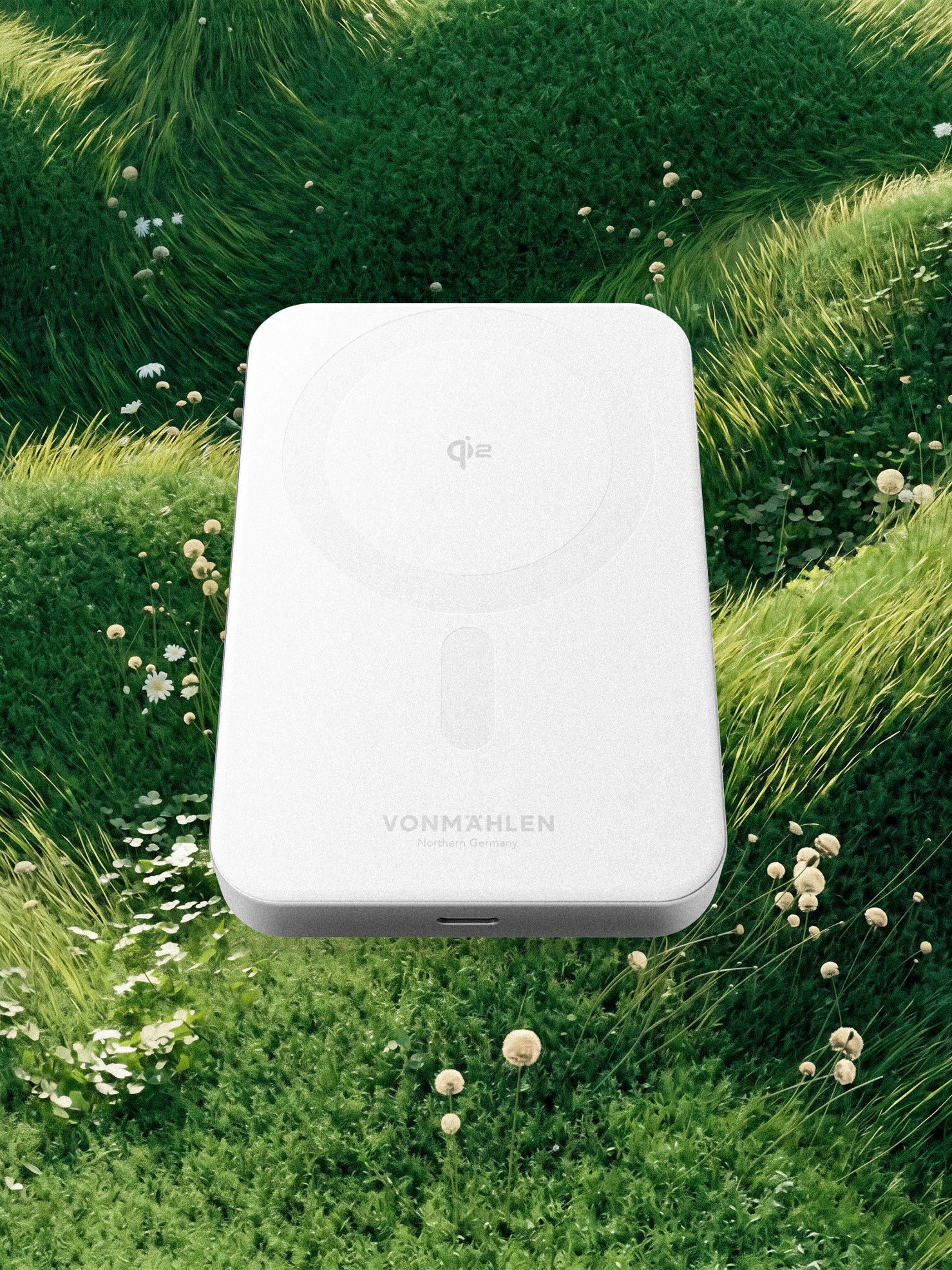 Vonmahlen Evergreen Mag 10,000 mAh Power Bank - White
