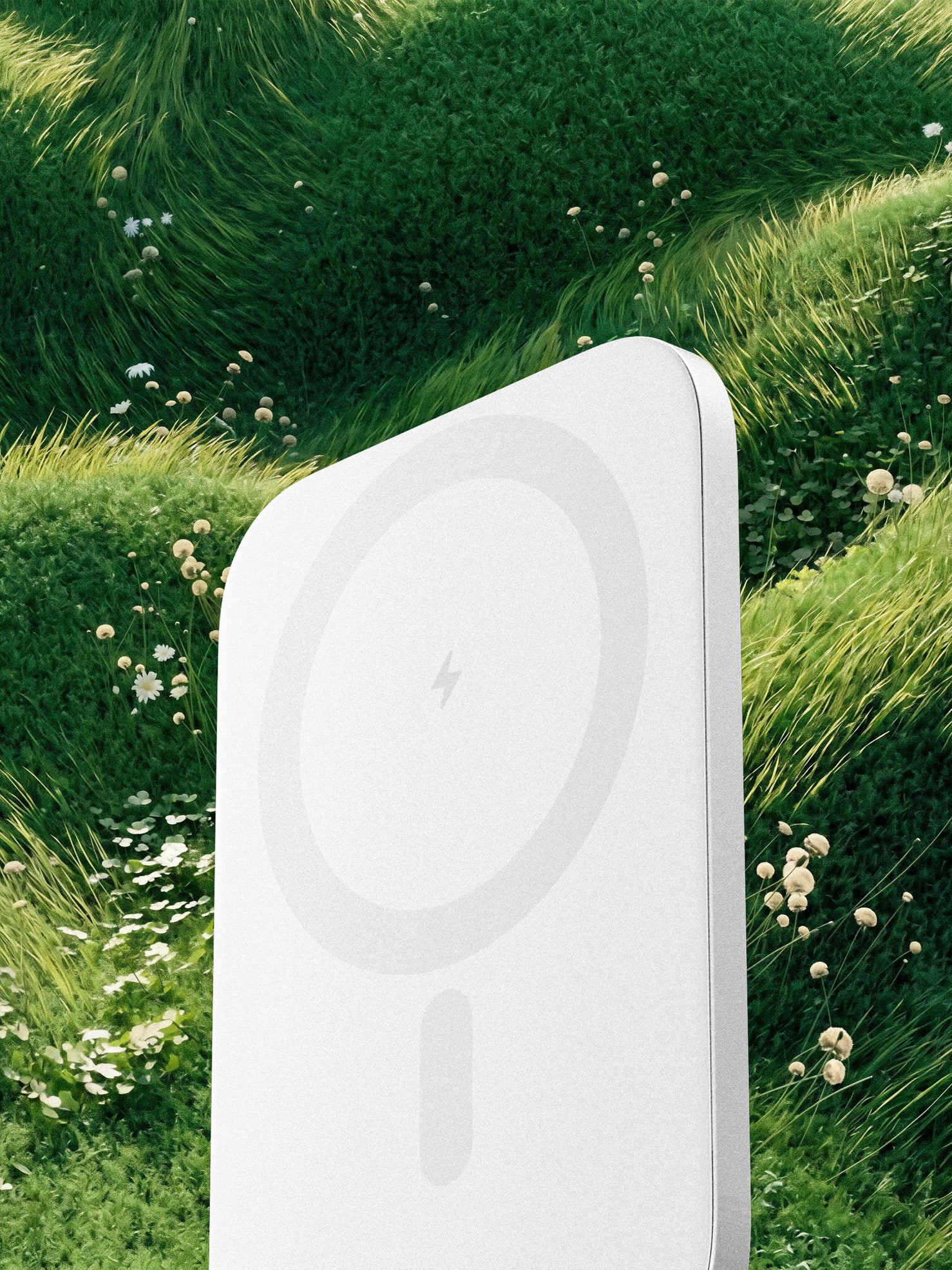 Vonmahlen Evergreen Mag 3,000 mAh Power Bank - White