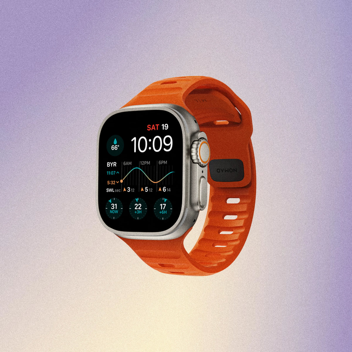 Nomad Sport Band - 46/49mm - Ultra Orange - Open Box