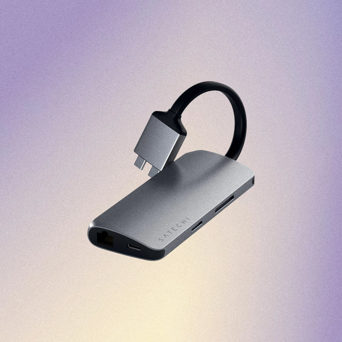 Satechi USB-C Dual Multimedia Adapter - Space Grey