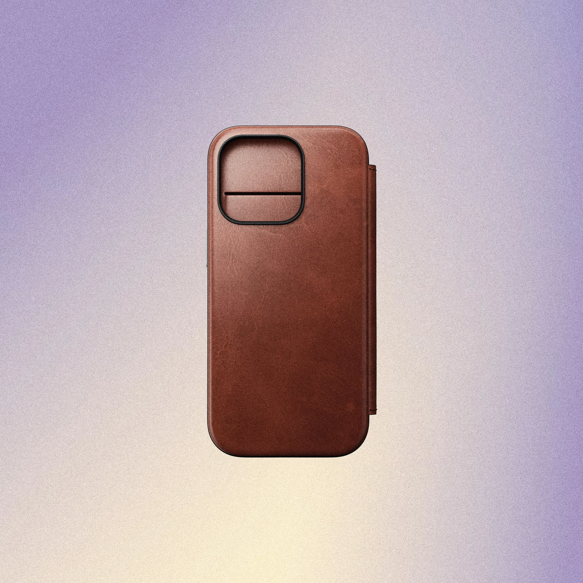 Nomad Modern Leather Folio with Horween Leather for iPhone 16 Pro - Olde Dublin