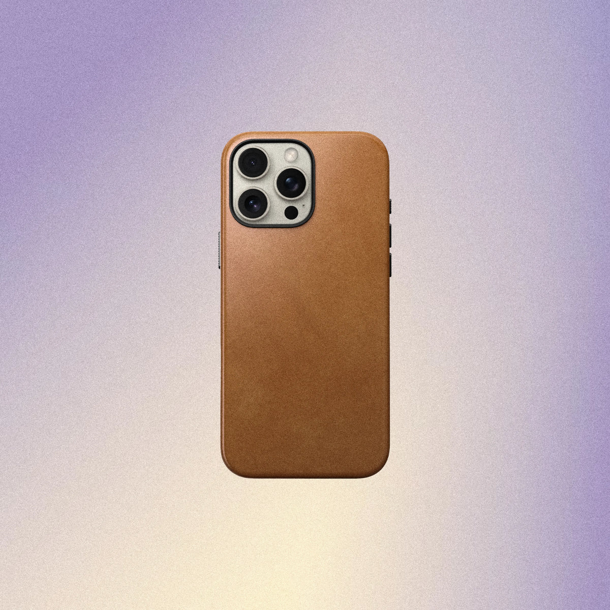 Nomad Traditional Leather Case for iPhone 16 Pro Max - English Tan