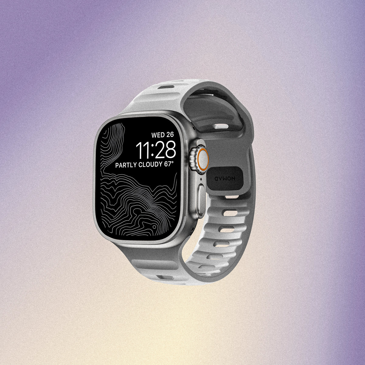 Nomad Sport Band V2 - 46/49mm - Lunar Grey