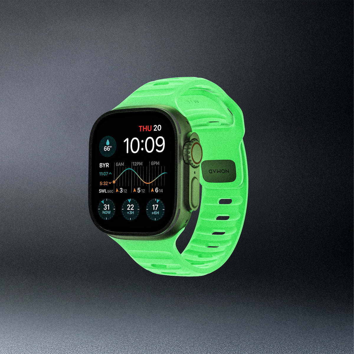 Nomad Sport Band - 46/49mm - Glow 2.0