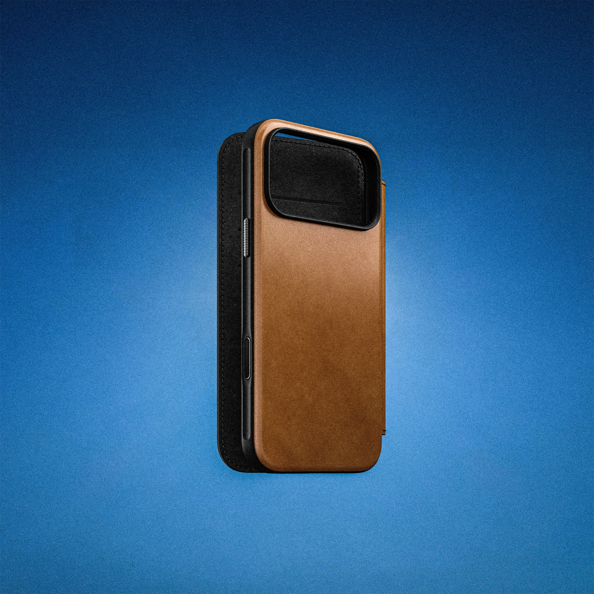 Nomad Modern Folio with Camino Leather for iPhone 18 Pro Max - English Tan