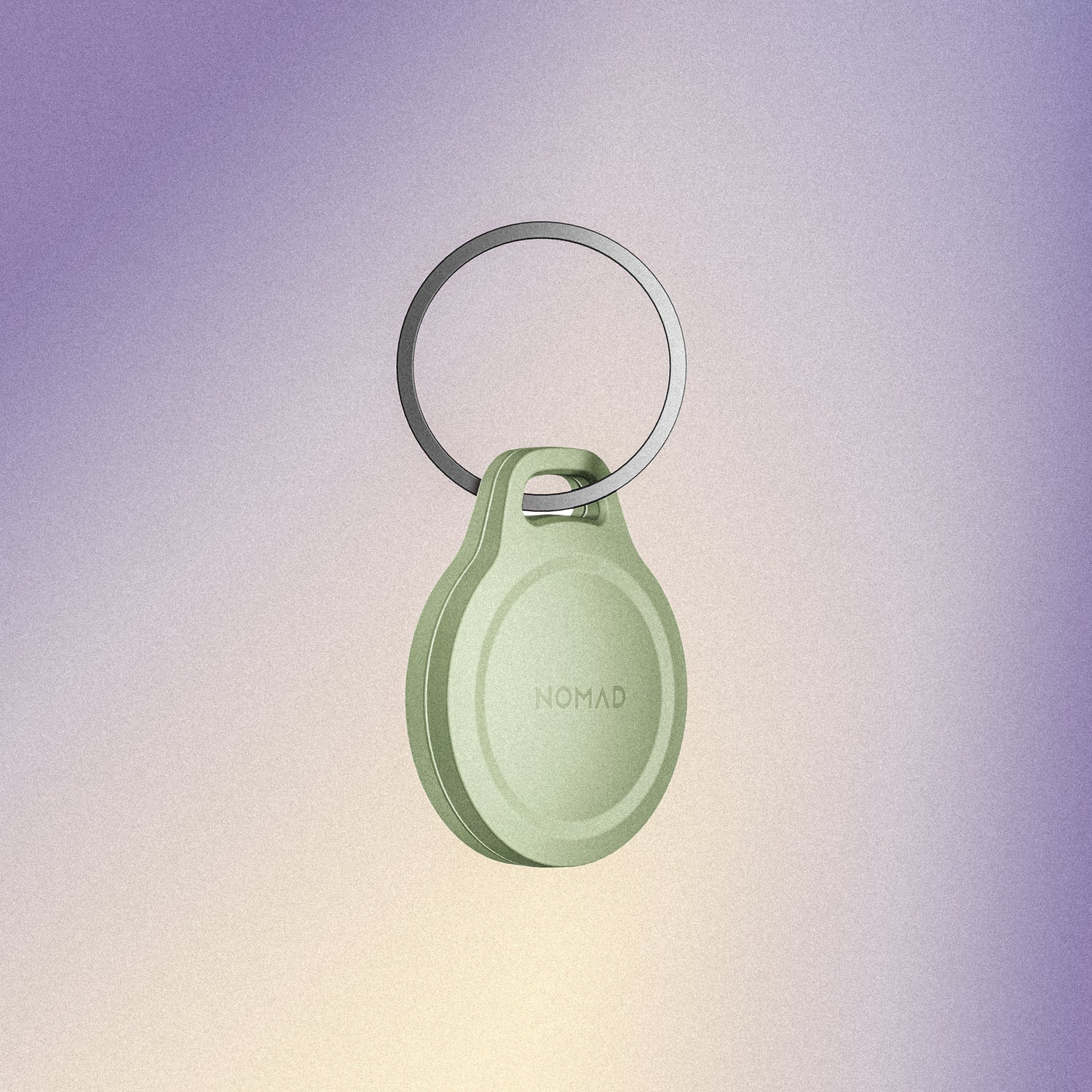 Nomad Rugged AirTag Keychain - Seagrass