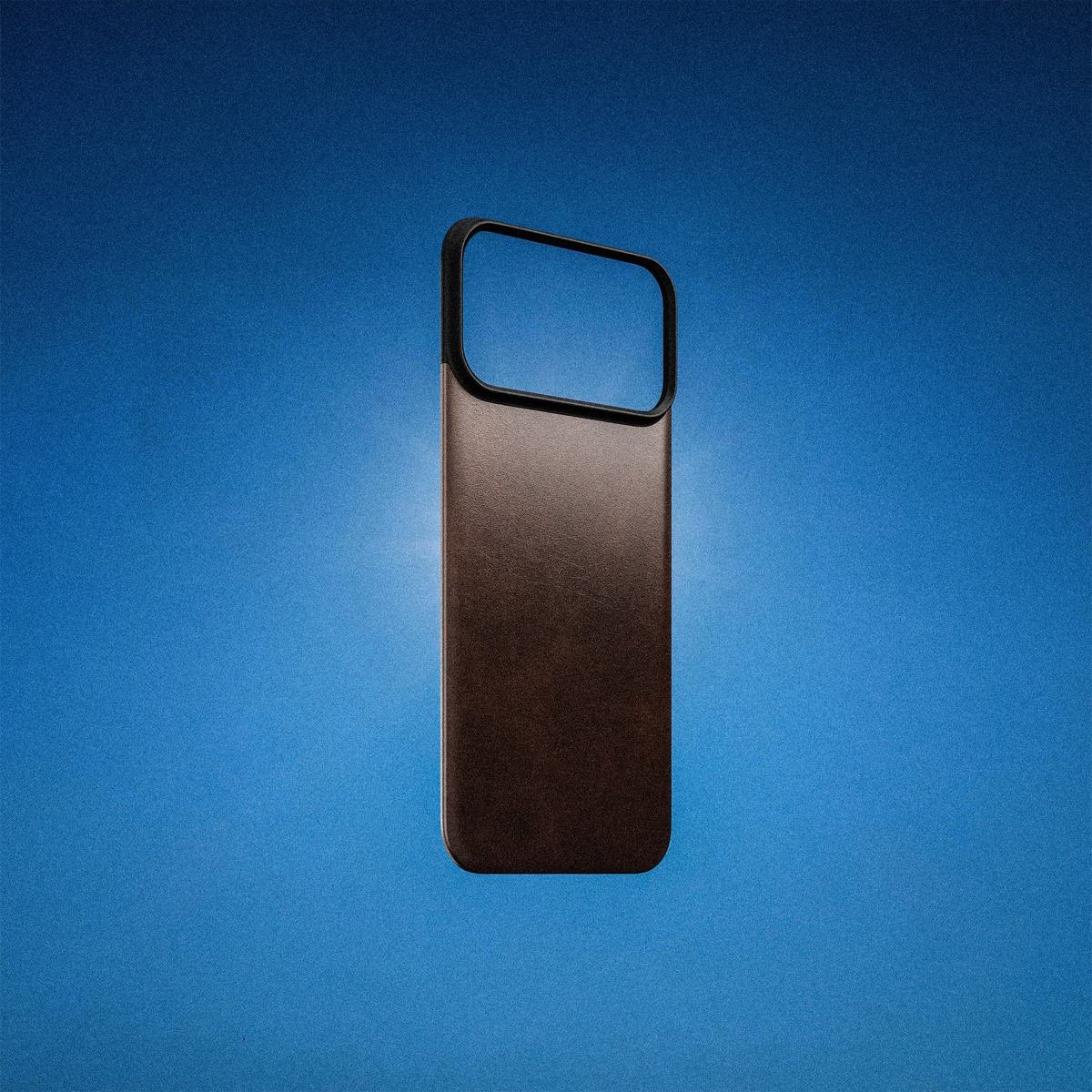 Nomad Magnetic Back with Horween Leather for iPhone 18 Pro Max - Rustic Brown