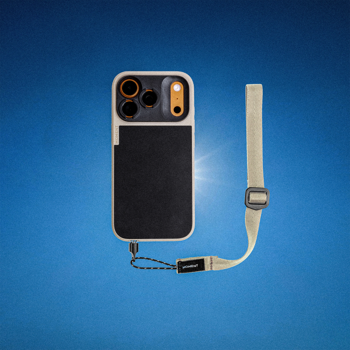 Moment Mobile Adjustable Wrist Strap - Tan