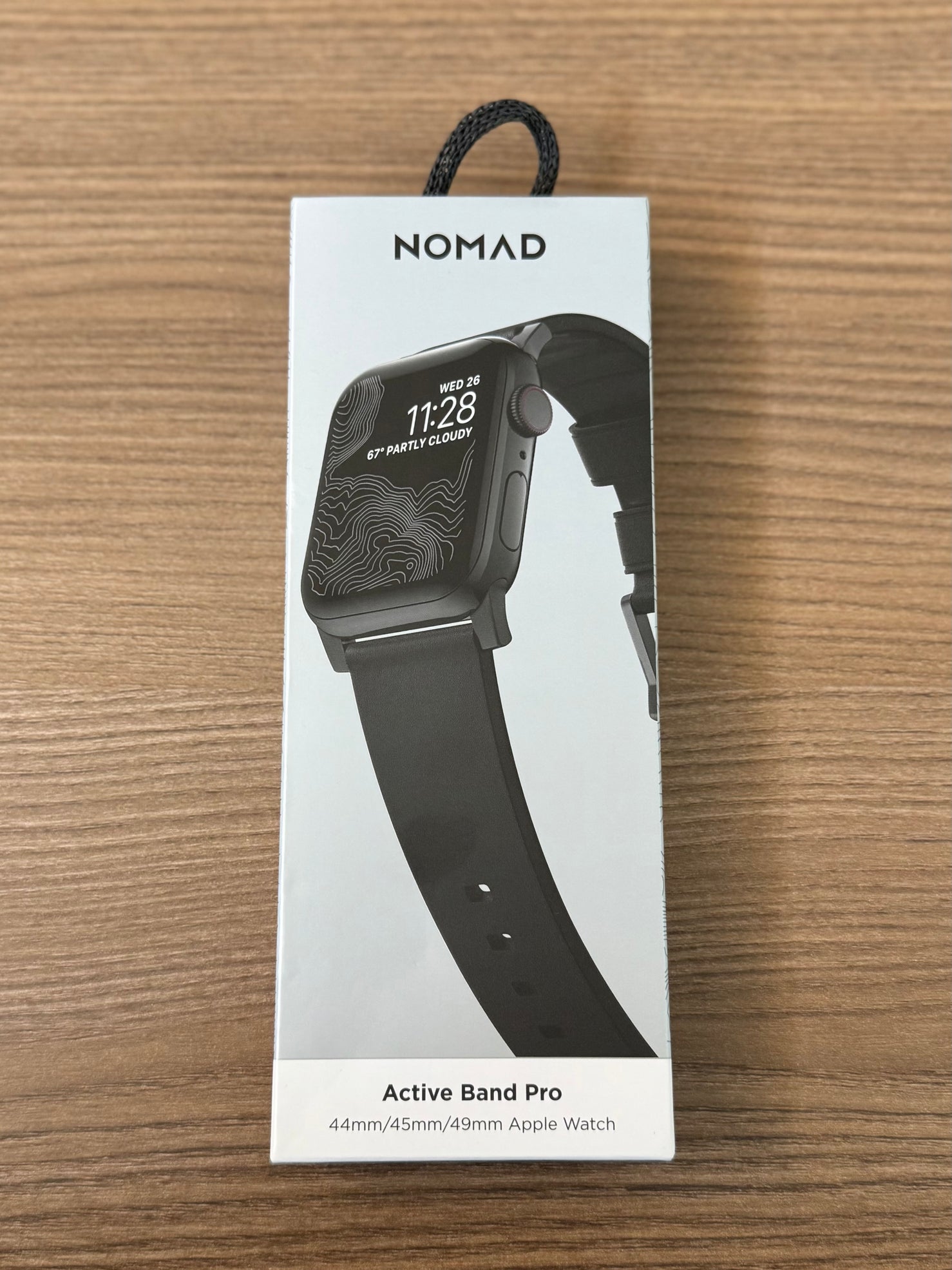 Nomad Active Band Pro - 45/49mm - Black - Black Hardware - Open Box