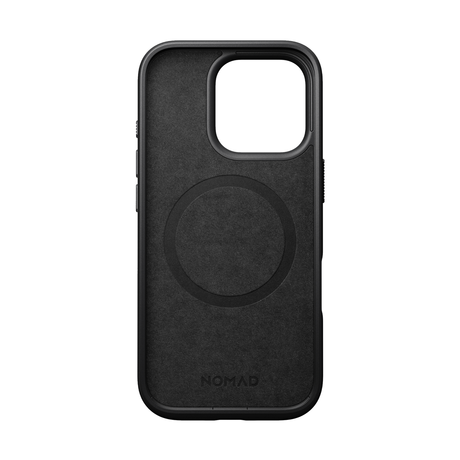 Nomad Modern Leather Case for iPhone 16 Pro - Black