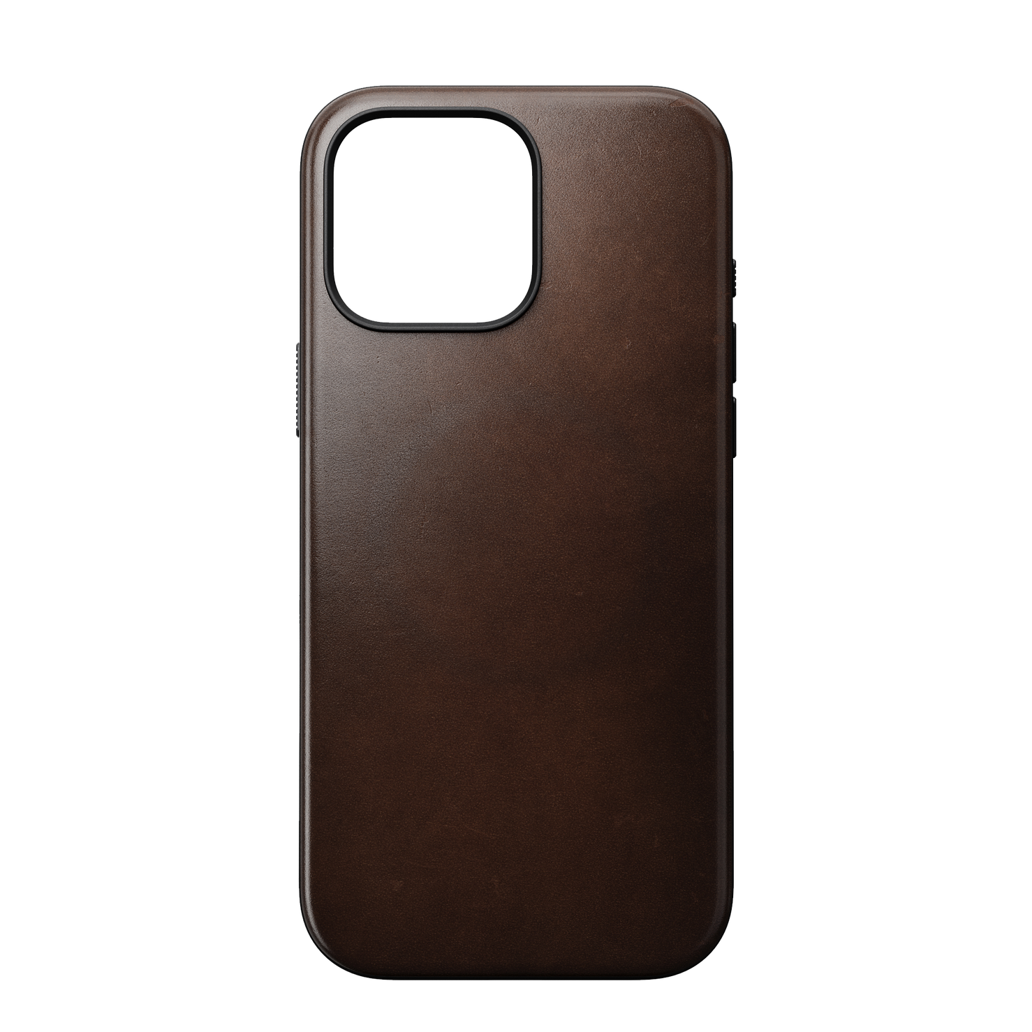 Nomad Modern Leather Case with Horween Leather for iPhone 16 Pro Max - Rustic Brown