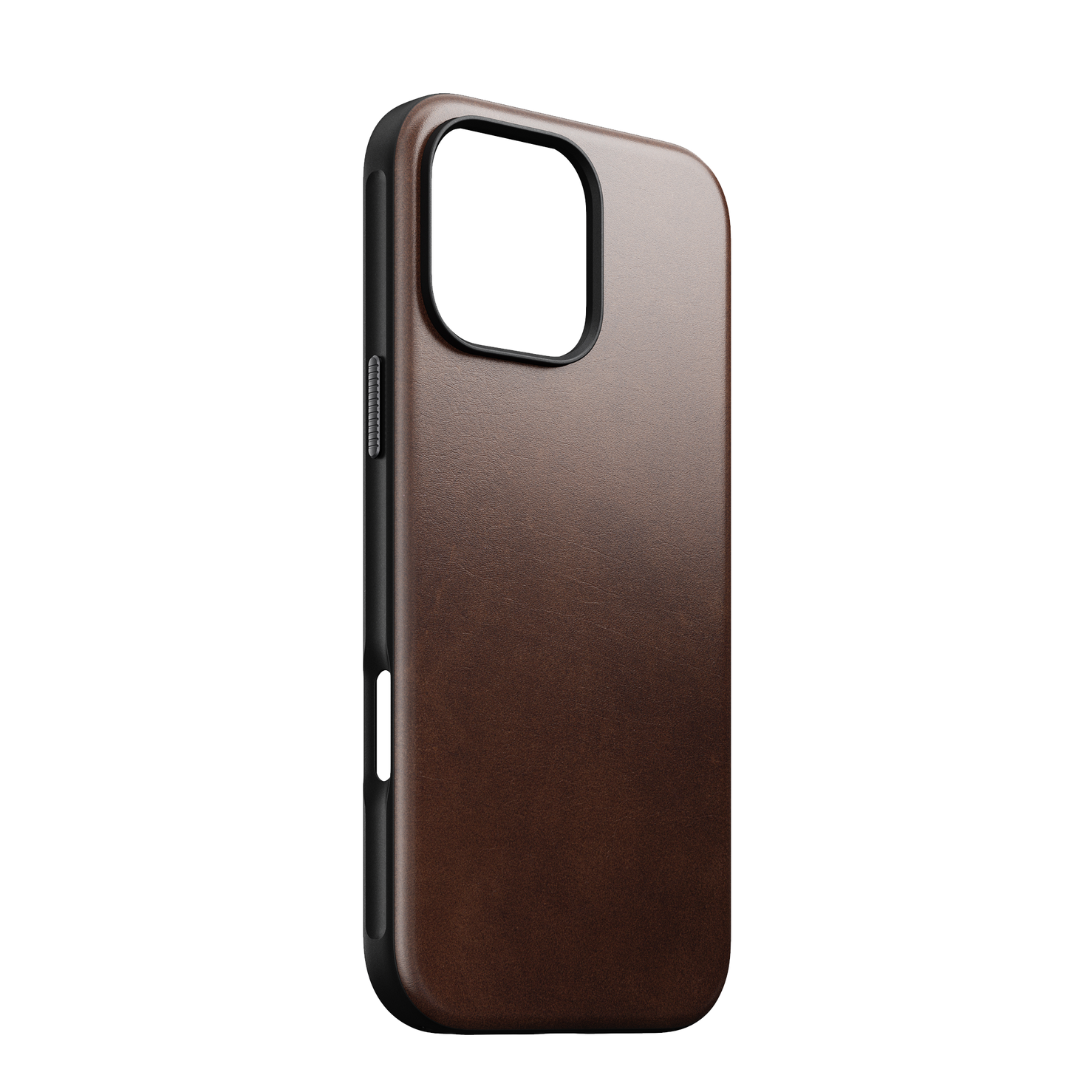 Nomad Modern Leather Case with Horween Leather for iPhone 16 Pro Max - Rustic Brown
