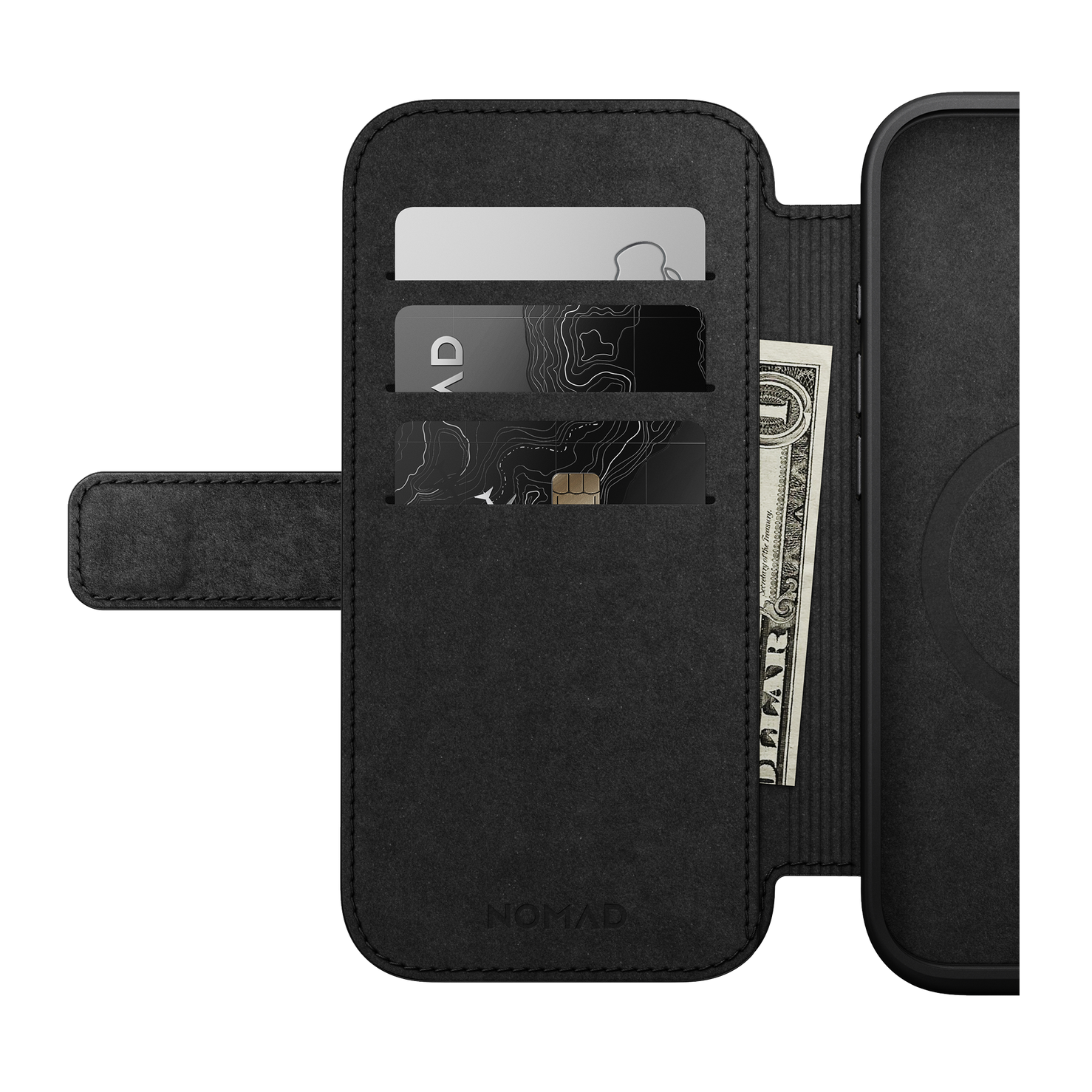 Nomad Modern Leather Folio for iPhone 16 Pro - Brown