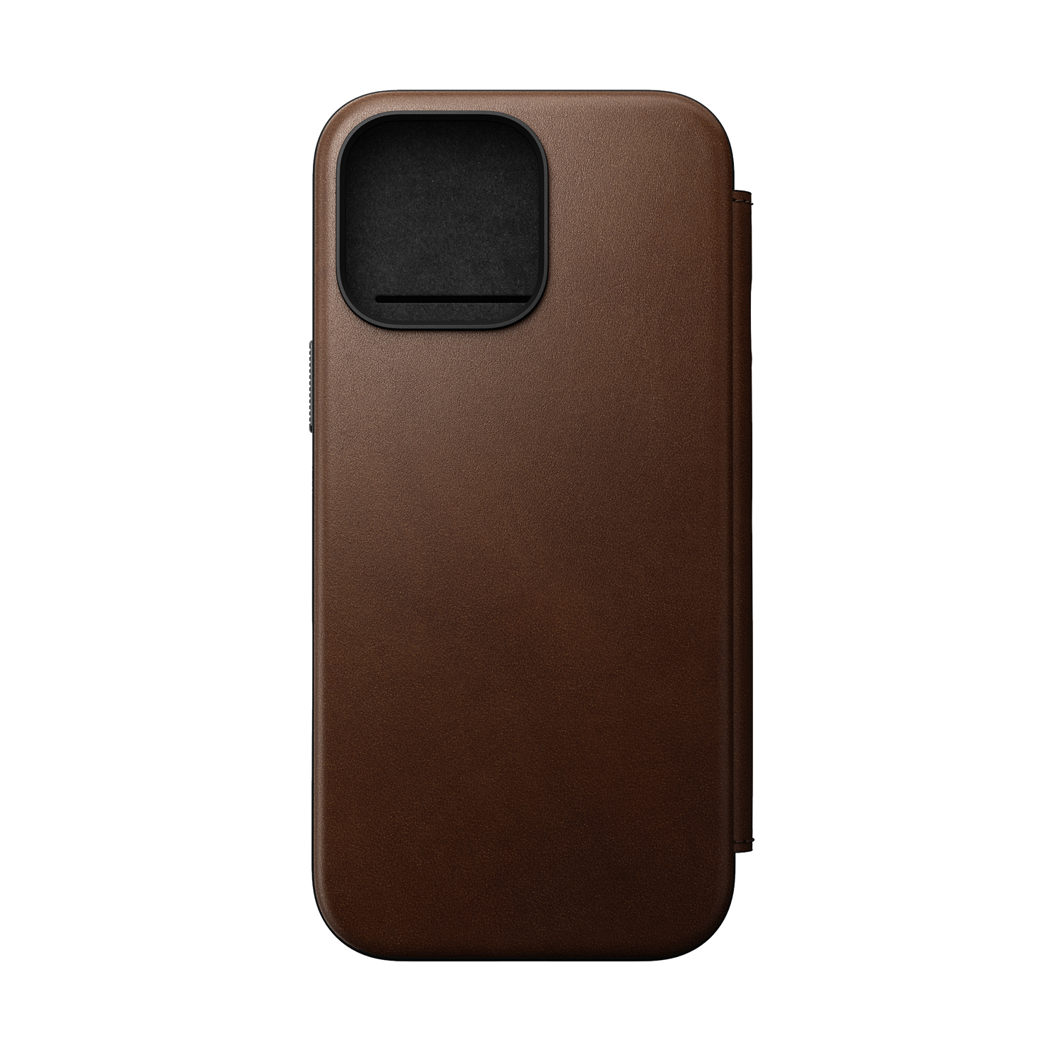 Nomad Modern Leather Folio for iPhone 16 Pro Max - Brown - Open Box