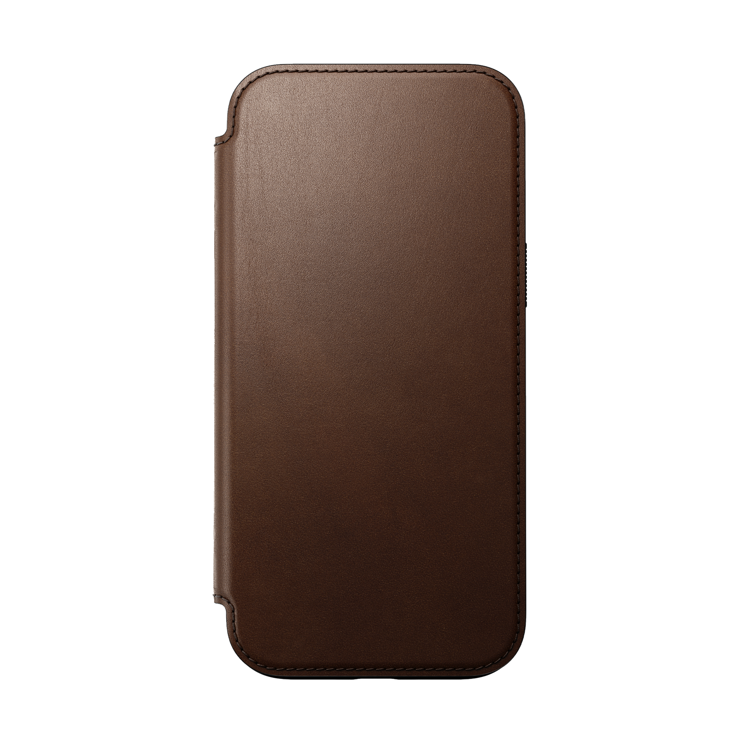 Nomad Modern Leather Folio for iPhone 16 Pro Max - Brown - Open Box