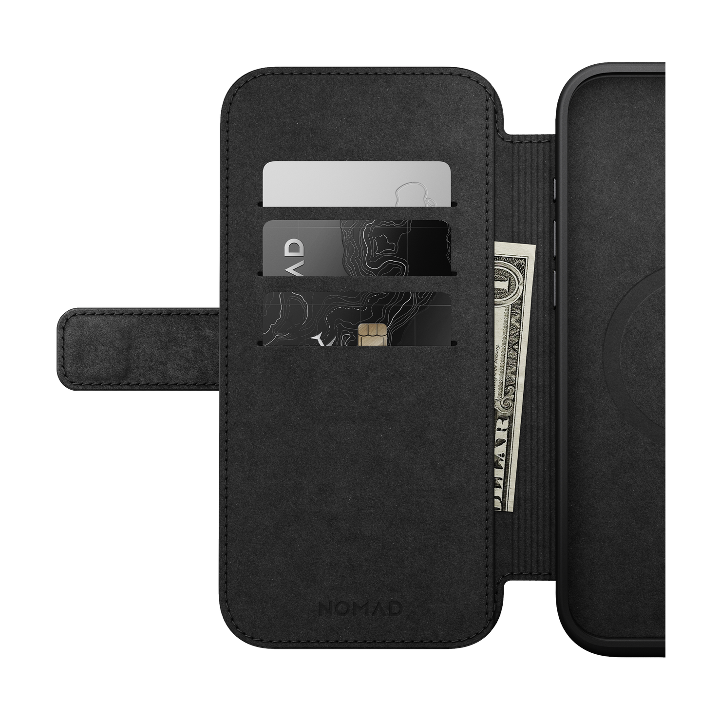 Nomad Modern Leather Folio for iPhone 16 Pro Max - Brown - Open Box