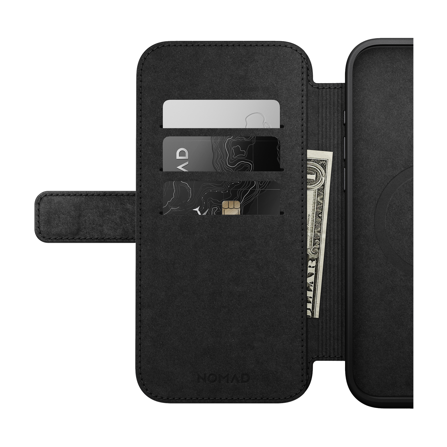 Nomad Modern Leather Folio for iPhone 16 Pro Max - English Tan