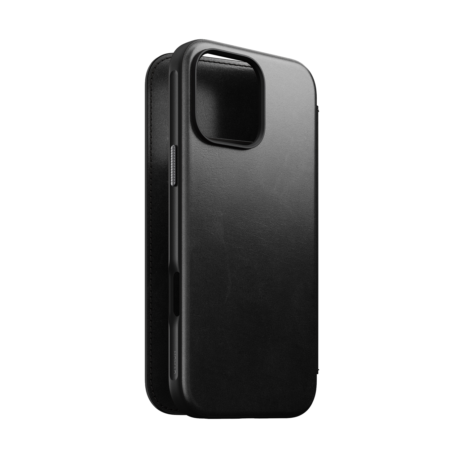 Nomad Modern Leather Folio with Horween Leather for iPhone 16 Pro Max - Black