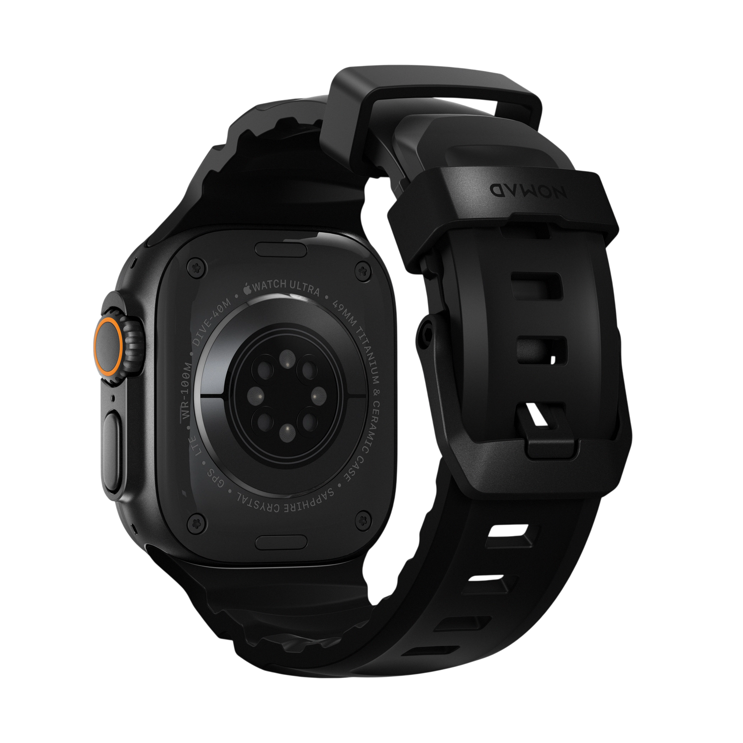 Nomad Rocky Point Band - 46/49mm - Carbon Black - Black Hardware