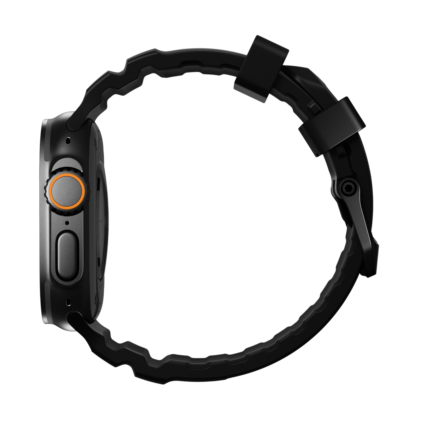 Nomad Rocky Point Band - 46/49mm - Carbon Black - Black Hardware