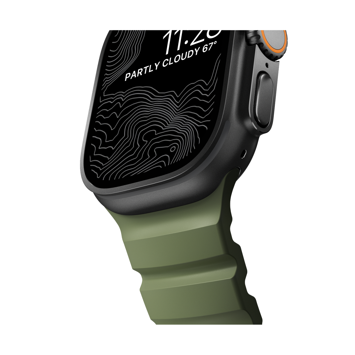 Nomad Rocky Point Band - 46/49mm - Forest - Black Hardware