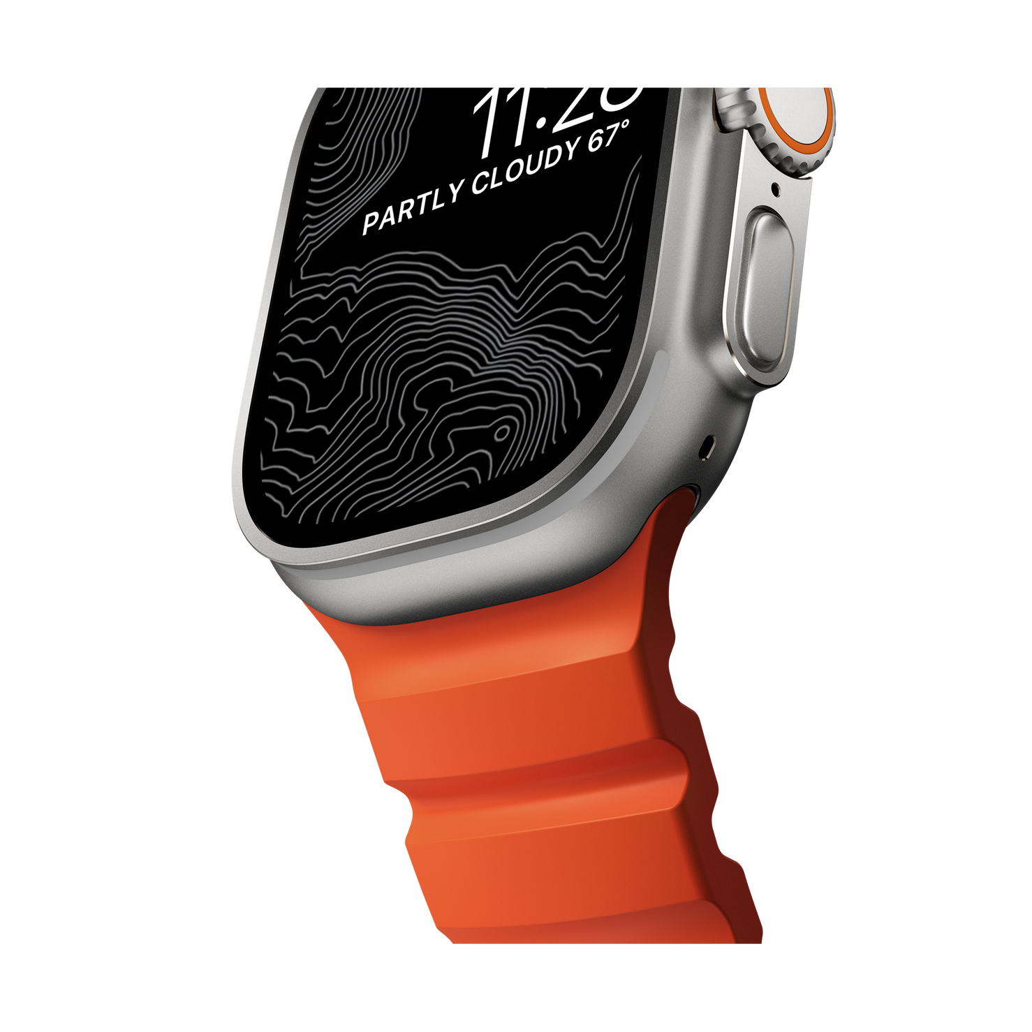 Nomad Rocky Point Band - 46/49mm - Natural Hardware - Magma