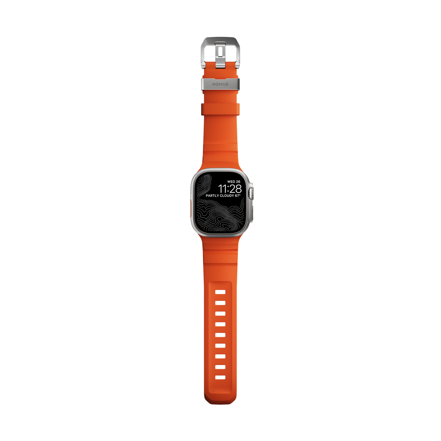 Nomad Rocky Point Band - 46/49mm - Natural Hardware - Magma