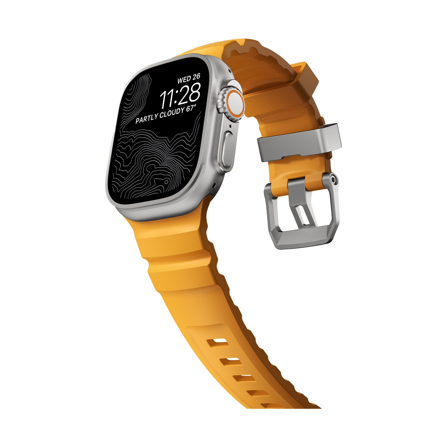 Nomad Rocky Point Band - 46/49mm - Natural Hardware - Sol