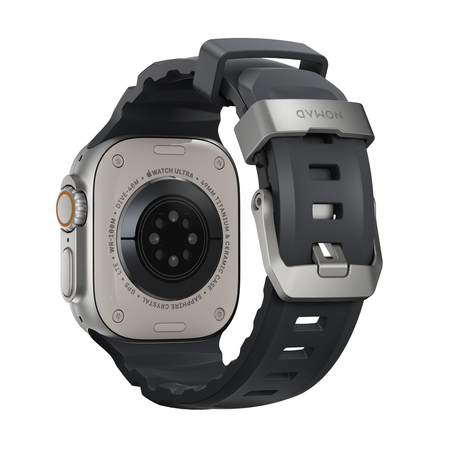 Nomad Rocky Point Band - 46/49mm - Storm - Natural Hardware