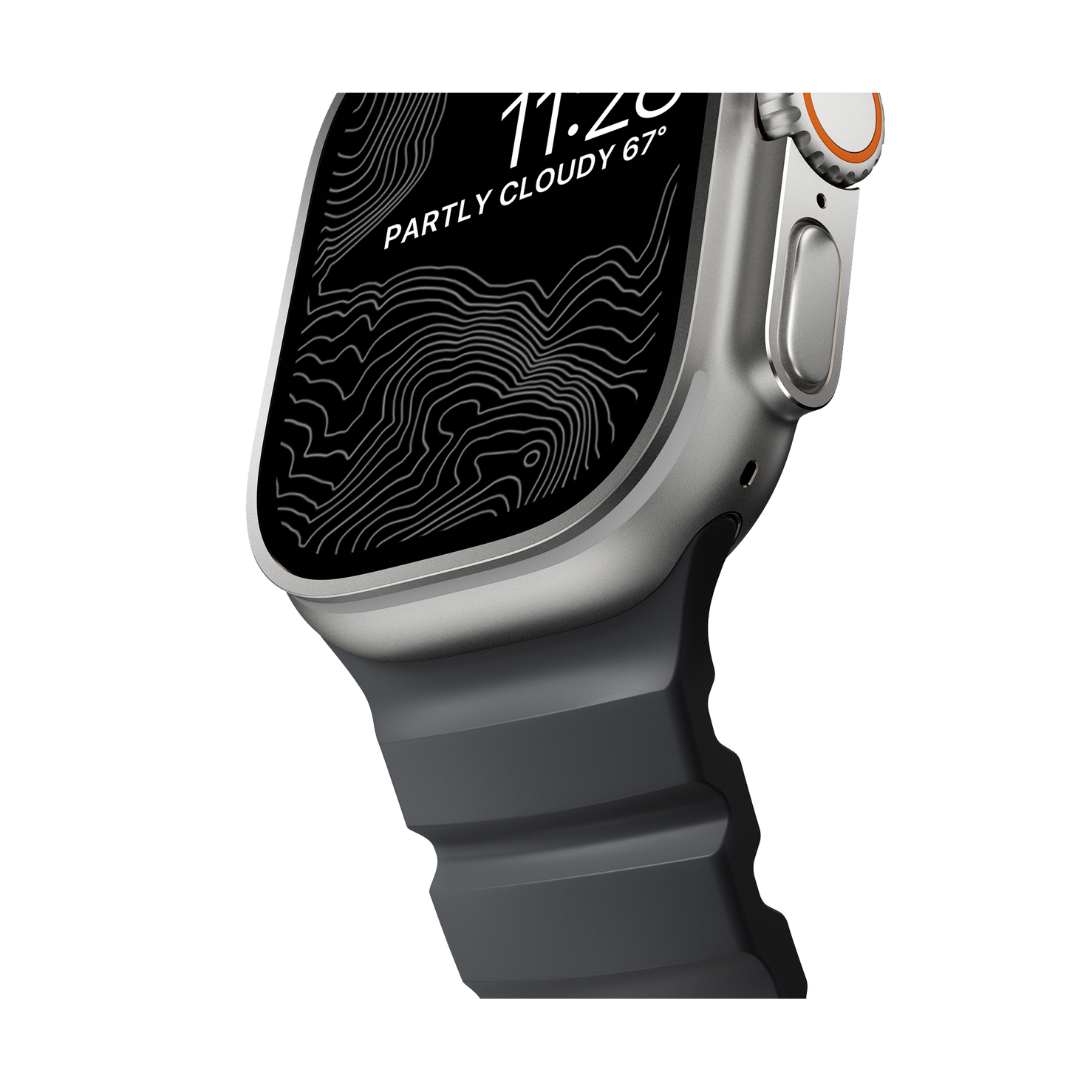 Nomad Rocky Point Band - 46/49mm - Storm - Natural Hardware