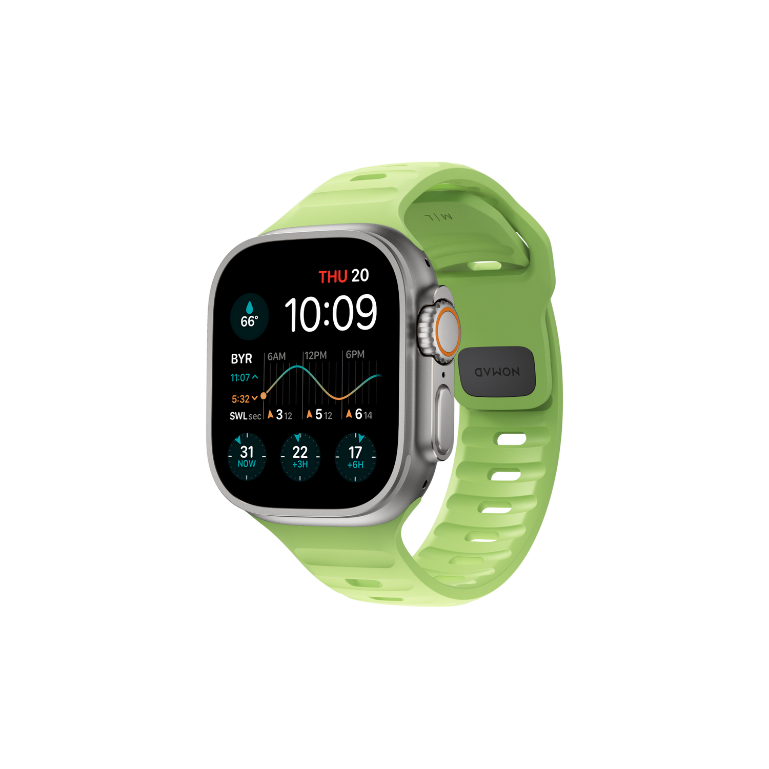 Nomad Sport Band - 46/49mm - Glow 2.0