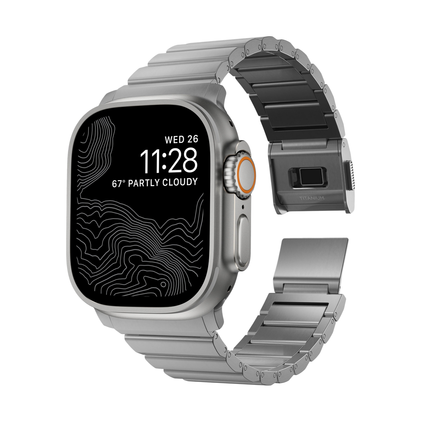 Nomad Titanium Band - 46/49mm - Natural V2