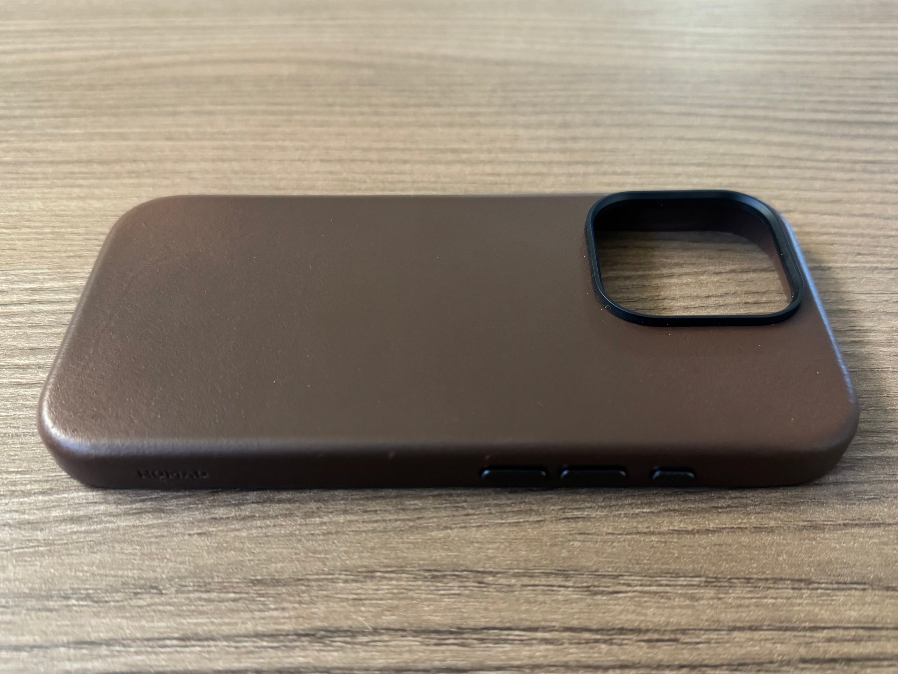 Nomad Traditional Leather Case for iPhone 16 Pro - Brown - Open Box