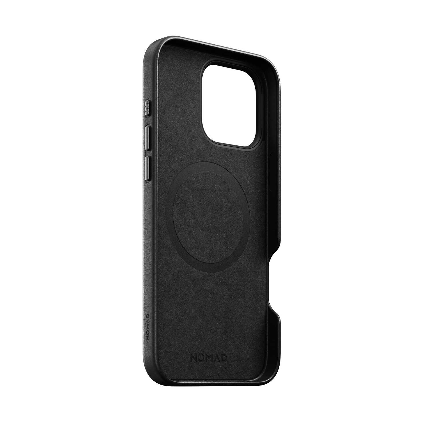 Nomad Traditional Leather Case for iPhone 16 Pro Max - Black