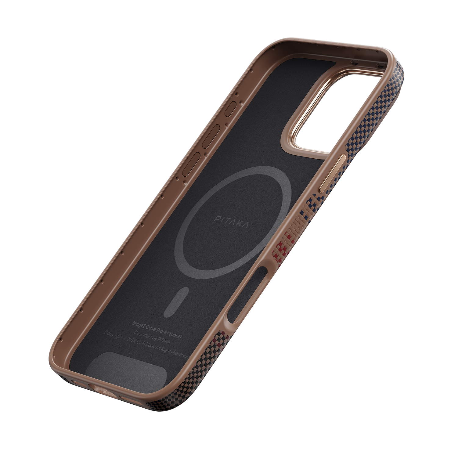 PITAKA Military-Grade Protective Case for iPhone 16 Pro Max - Sunset