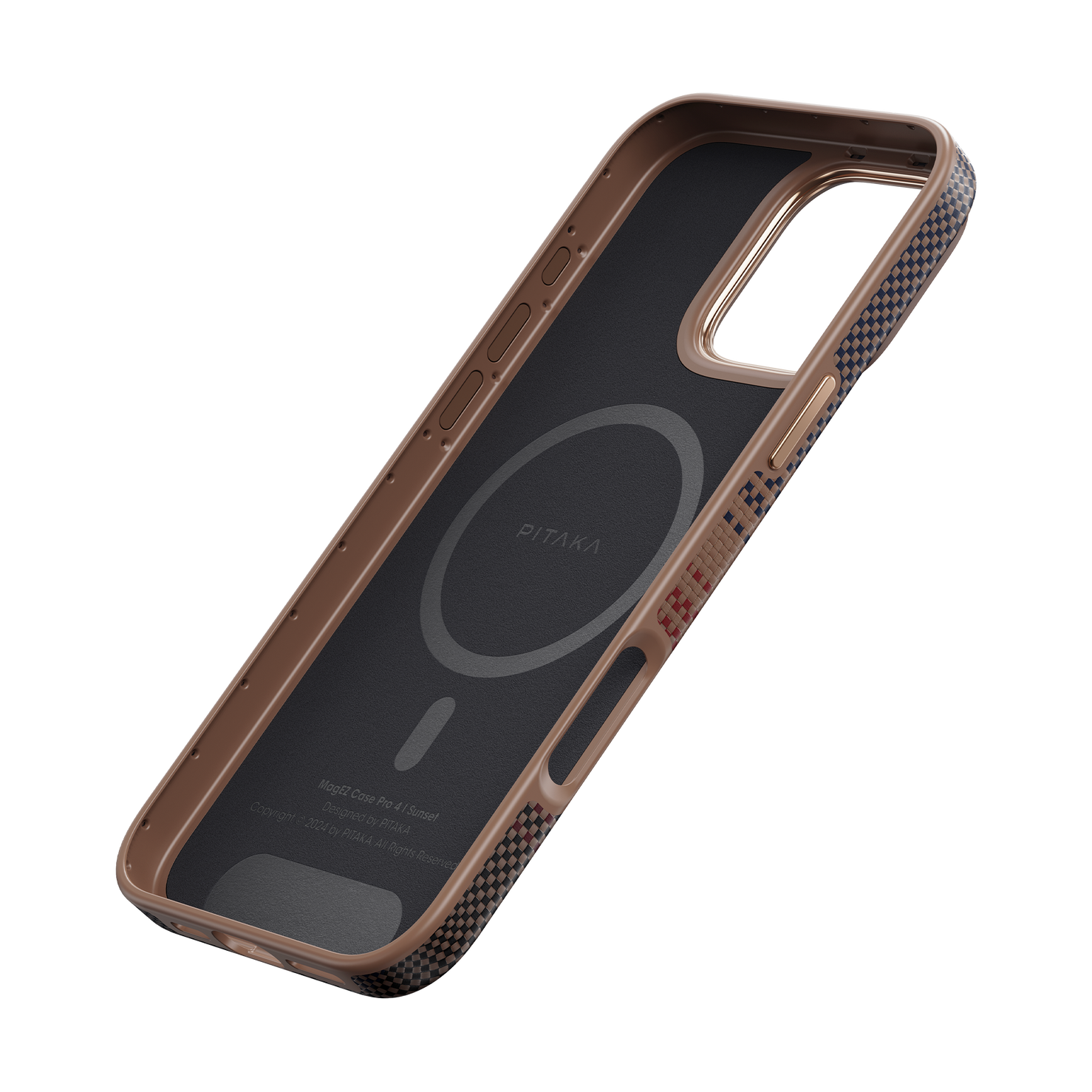 PITAKA Military-Grade Protective Case for iPhone 16 Pro - Sunset
