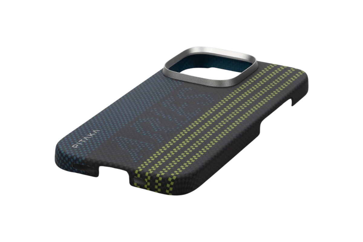 Pitaka x Aries Luminous Tactile Woven Case for iPhone 16 Pro - Credit Card